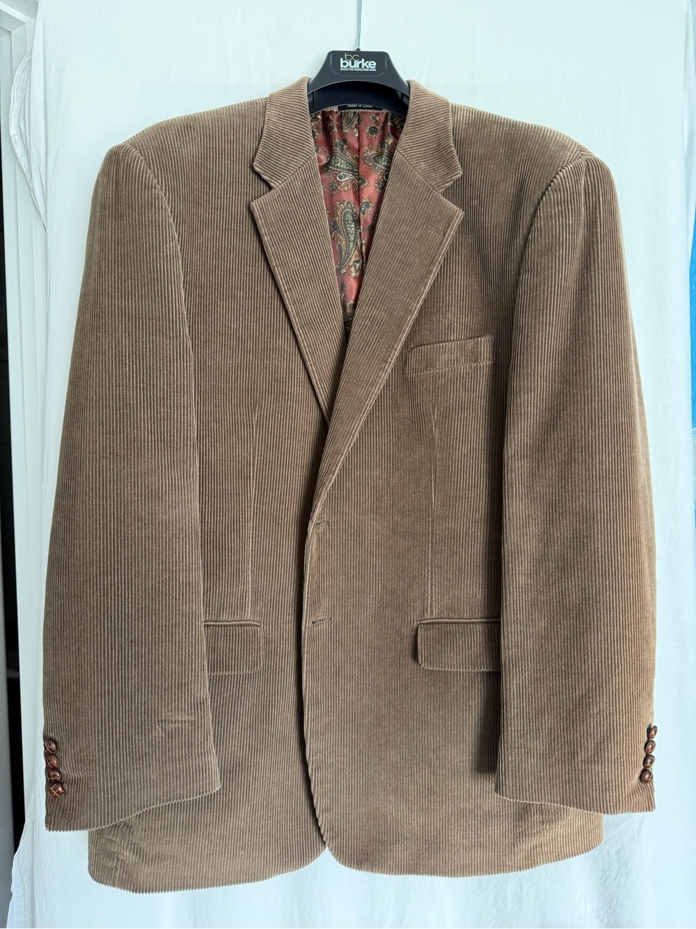 Lauren Ralph Lauren Brown Corduroy Sport Coat Blazer